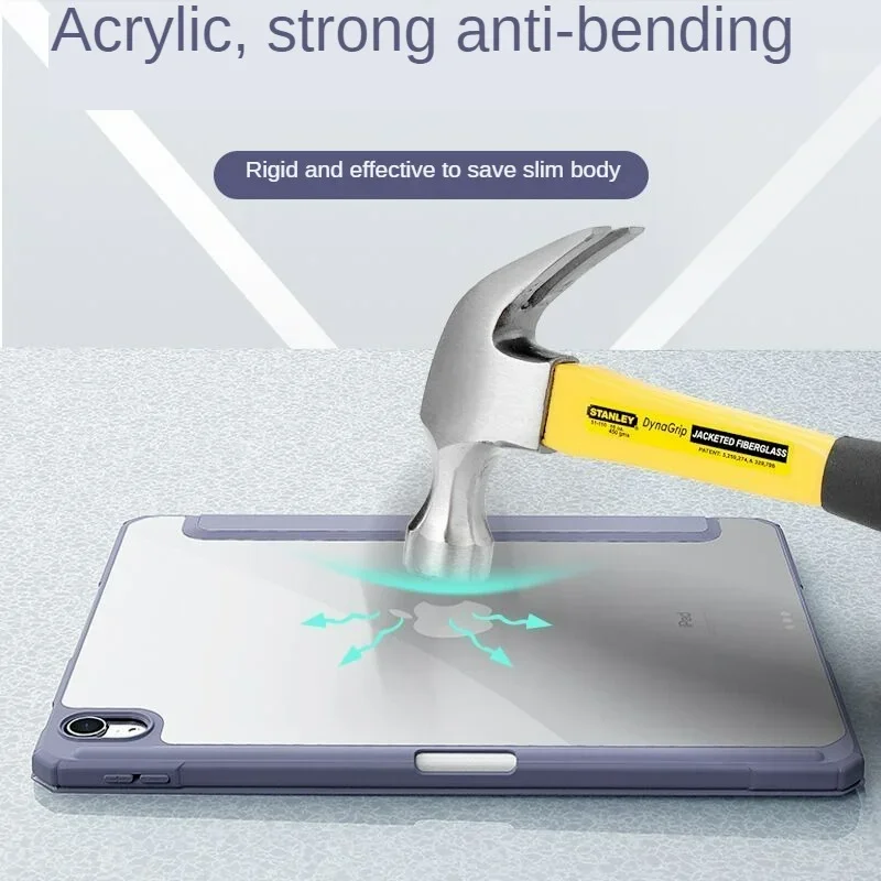 Case for iPad Pro 11 12.9 iPad Air 4 10.9 With pen holder Support Wireless Charging ipad case tablet case