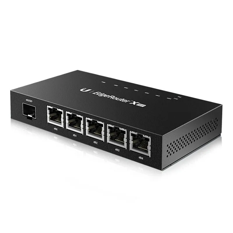 

UBNT ER-X-SFP 5-портовый мини-гигабитный проводной маршрутизатор для неpoe стандартного домашнего офиса