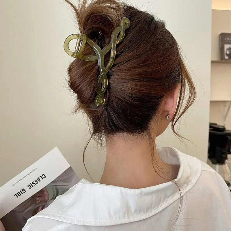 Acquista Moda Donna Piccoli Artigli Per Capelli Morsetti Per