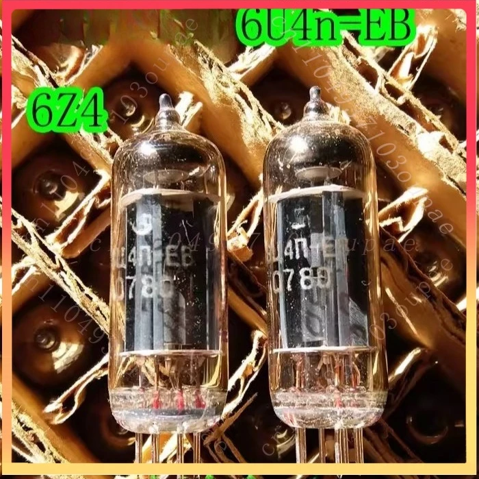 초기 소련 시대용 6U4N-EB 6u4n-B 6Z4 튜브 교체 6Z4 투명 사운드 1PCS