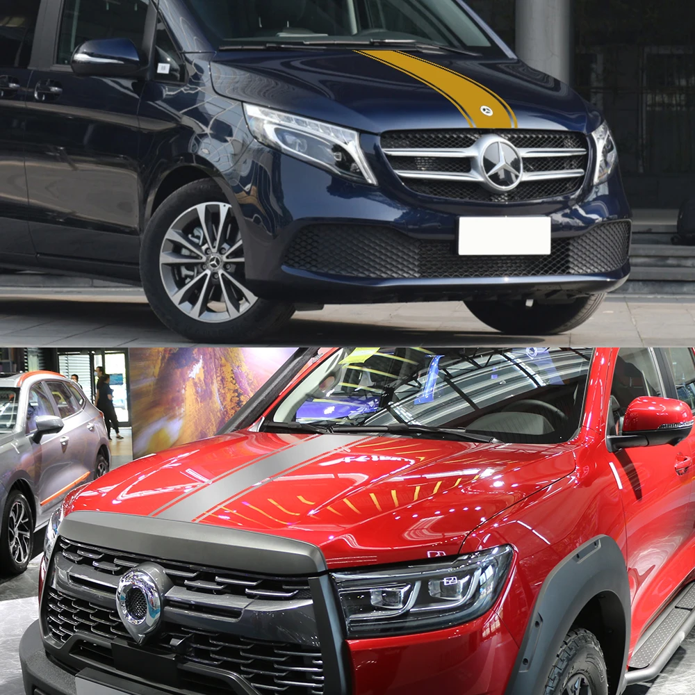 Car Hood Cover Side Stickers 3