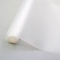 Multi-Purpose Waterproof and Anti-Slip Liner for Cabinets, Drawers, and Fridges (Transparent)