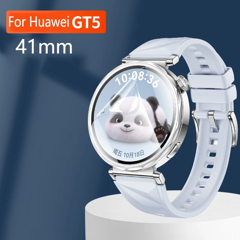 화웨이 시계 GT5 GT4 41mm 46mm 액세서리에 대 한 3pcs HD 하이드로 겔 필름 화웨이 시계 GT 4 GT 5 필름에 대 한 소프트 지우기 화면 보호기