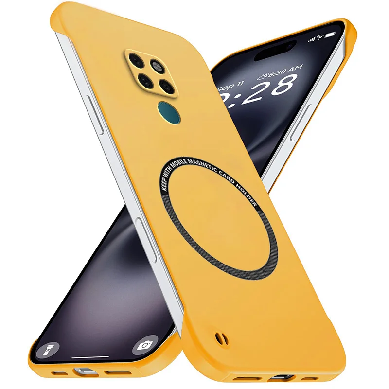 Magnetic Slim Frameless Matte Anti-Scratch Shockproof Phone Case