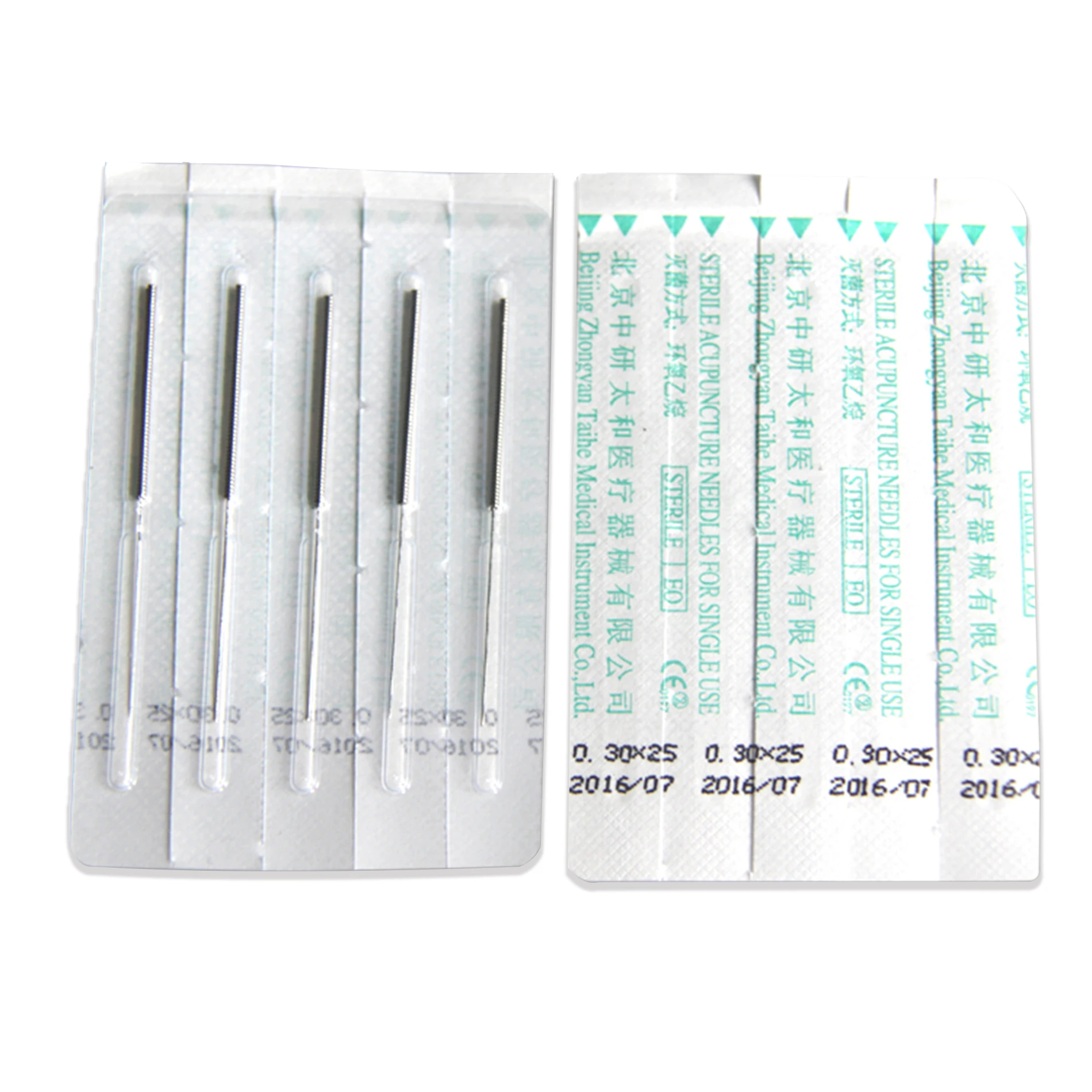 100pcs Disposable Acupuncture Needle Sterile  Beauty Massage Needles 0.25 0.30mm 0.35mm Acupuncture without tube Wholesale