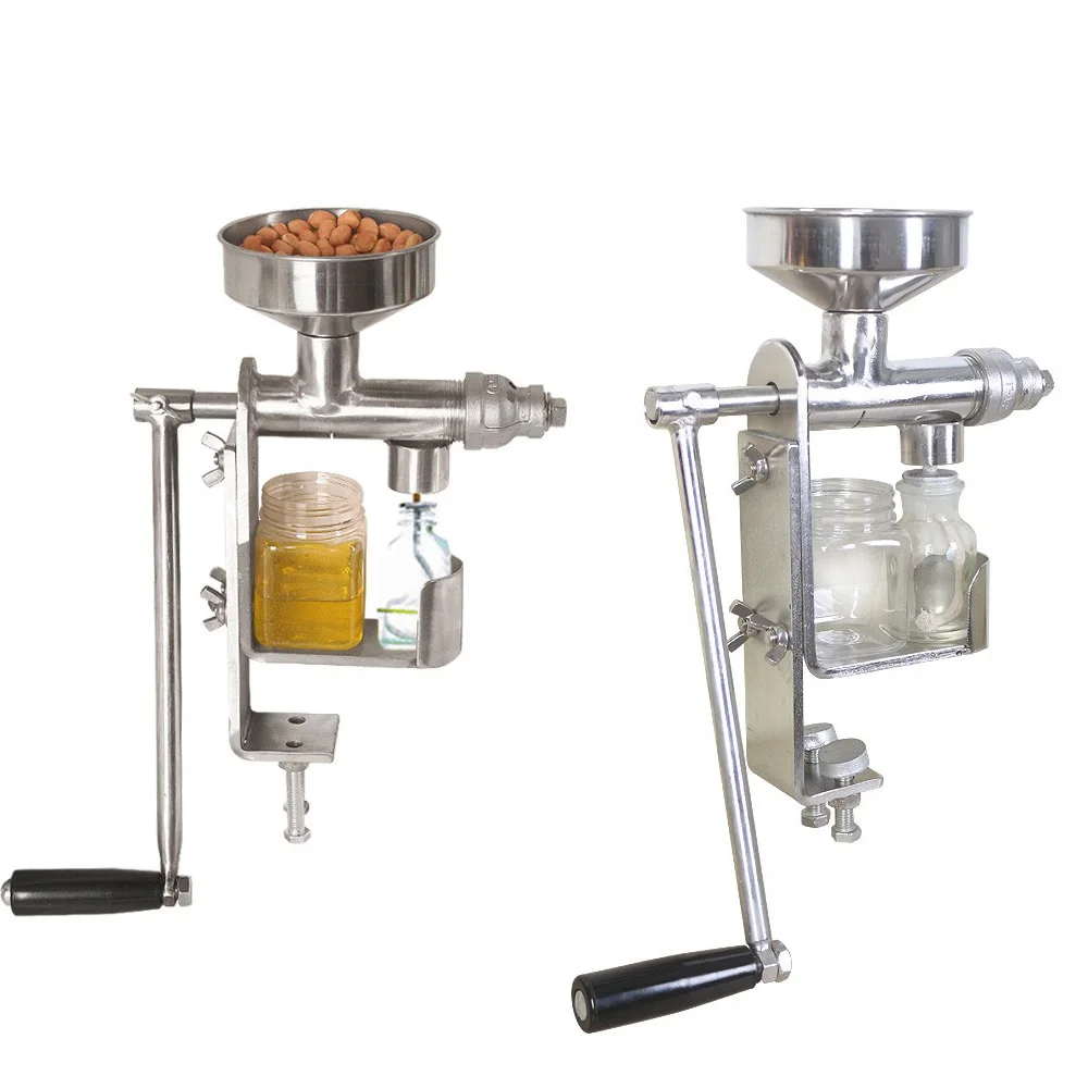 Hand Manual Peanut Rapeseed Castor Camellia Seeds Oil Press Machine/Manual Mini Oil Press Machine/Mini Oil Press For Home Use