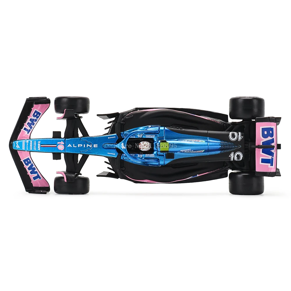 BBURAGO Alpine F1 2023 - Voiture Miniature 1/43 Pierre Gasly | Collection Racing | Jouet Enfant Dès 3 Ans