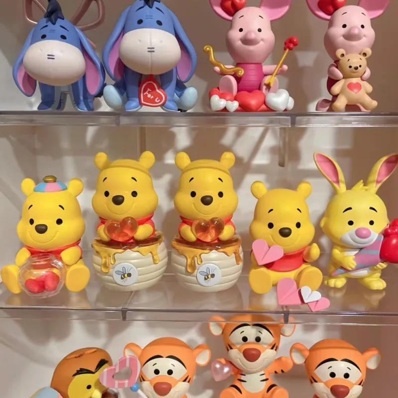 Disney Winnie The Pooh Sweet Series Blind Box Toys And Hobbies Kawaii Action Mystery Figure Guess Bag Holiday Birthday Gifts