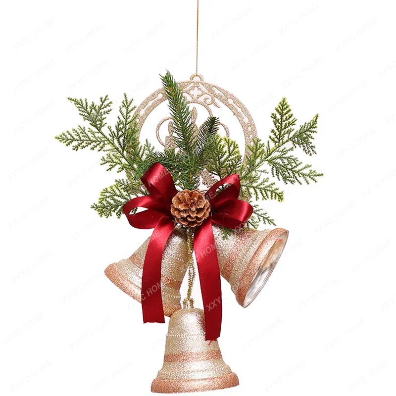 

Christmas Decorations Golden Jingling Bell Christmas Tree Pendant Wall Hanging Decoration Door Hanging Ceiling