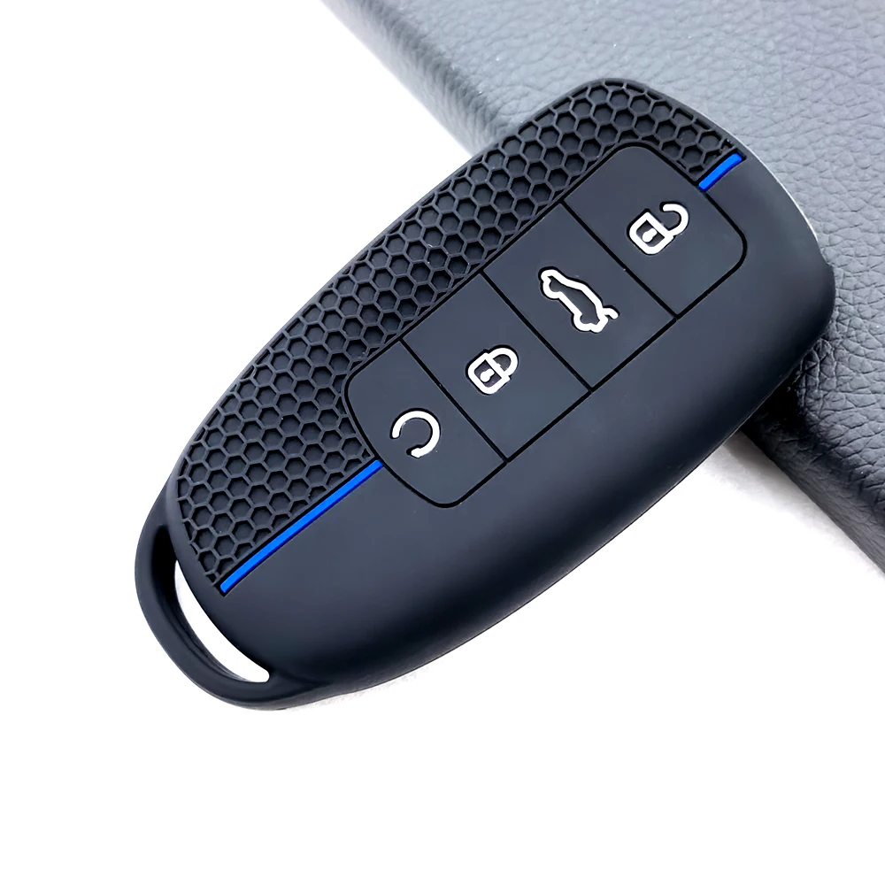 Premium 100% Silicone Car Key Cover - Luxury Key Holder Accessory