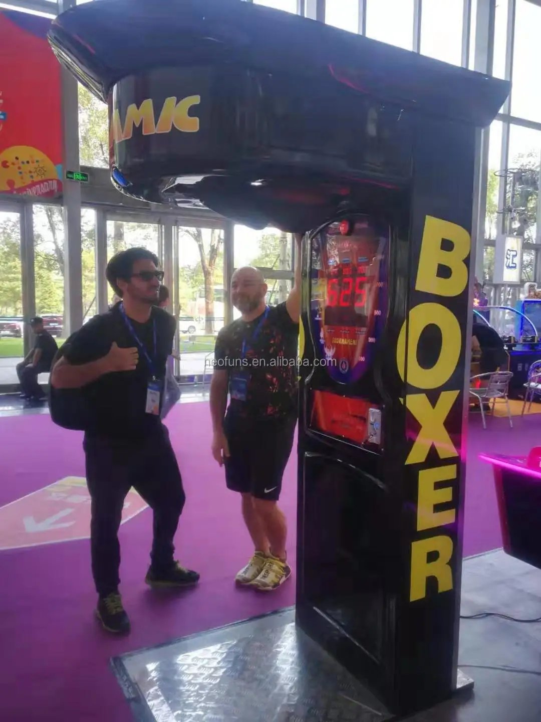 Boxeo operado con monedas Punch Sport Arcade máquina de juego Boxeo Punch  Máquina - China Máquina de boxeo y máquina de boxeo precio