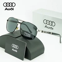 AUDI Luxury Brand Design Polarized Sunglasses Men Pilot UV400 Driving Sun Glasses Goggles Male Oculos De Sol Masculino Lentes