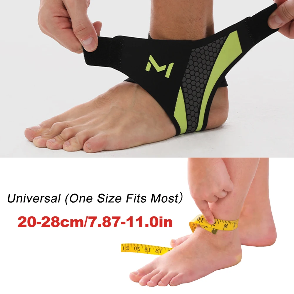 1PCS Ankle Brace Elastic Supports For Men Women Plantar Fasciitis Relief Achilles