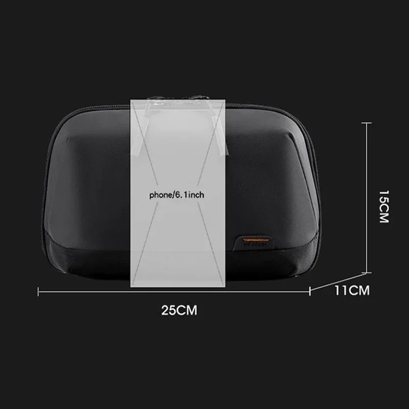 Travel Electronics Organizer Power Bank Pouch Electronics Gadgets Accessorie Case for USB Cable Cords,Hard Drives Storage Bag - 4