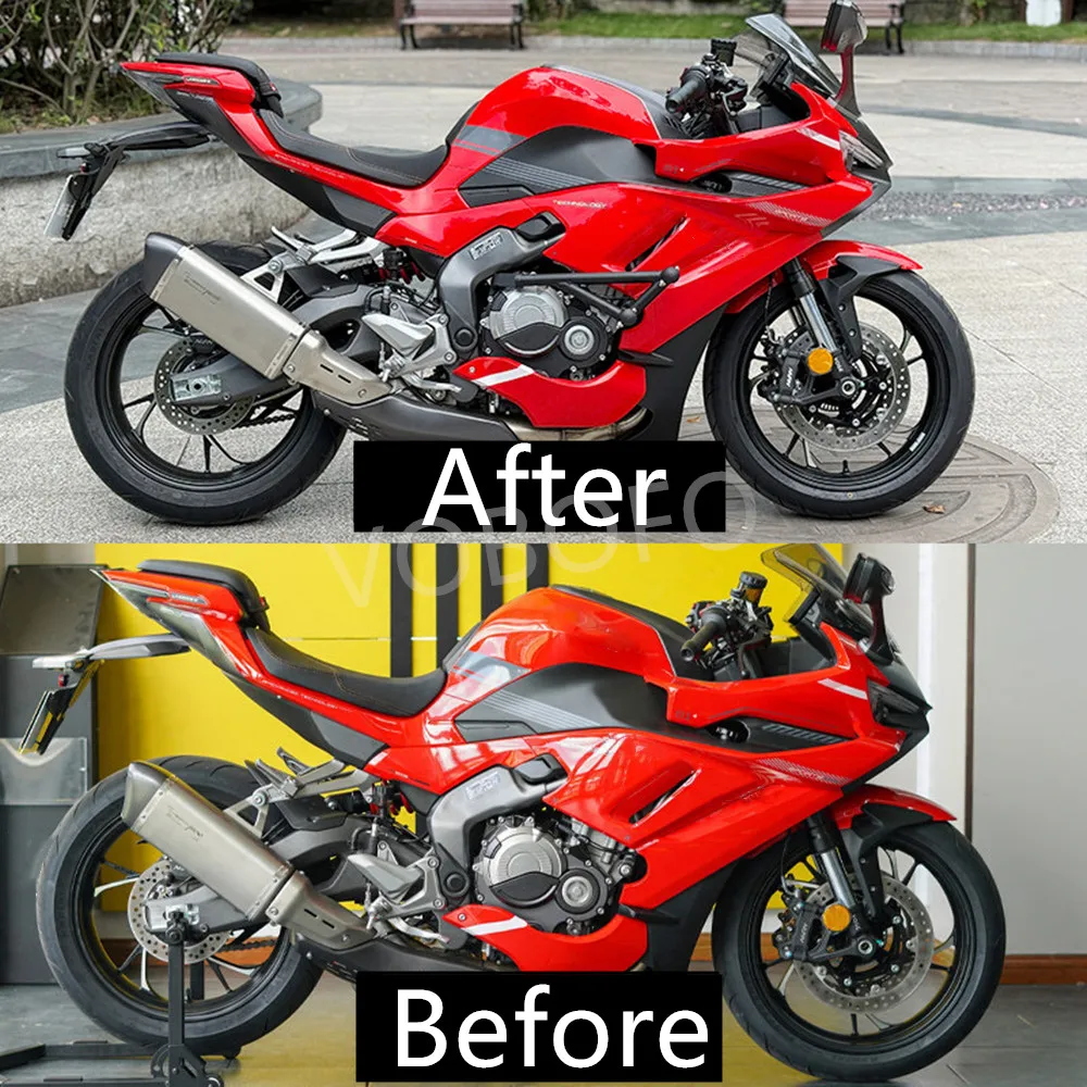 VOGE RR500S 오토바이 보호 범퍼, 추락 방지 바, 엔진 가드, 고속도로 충돌 방지 바, 범퍼 개조 부품에 적합