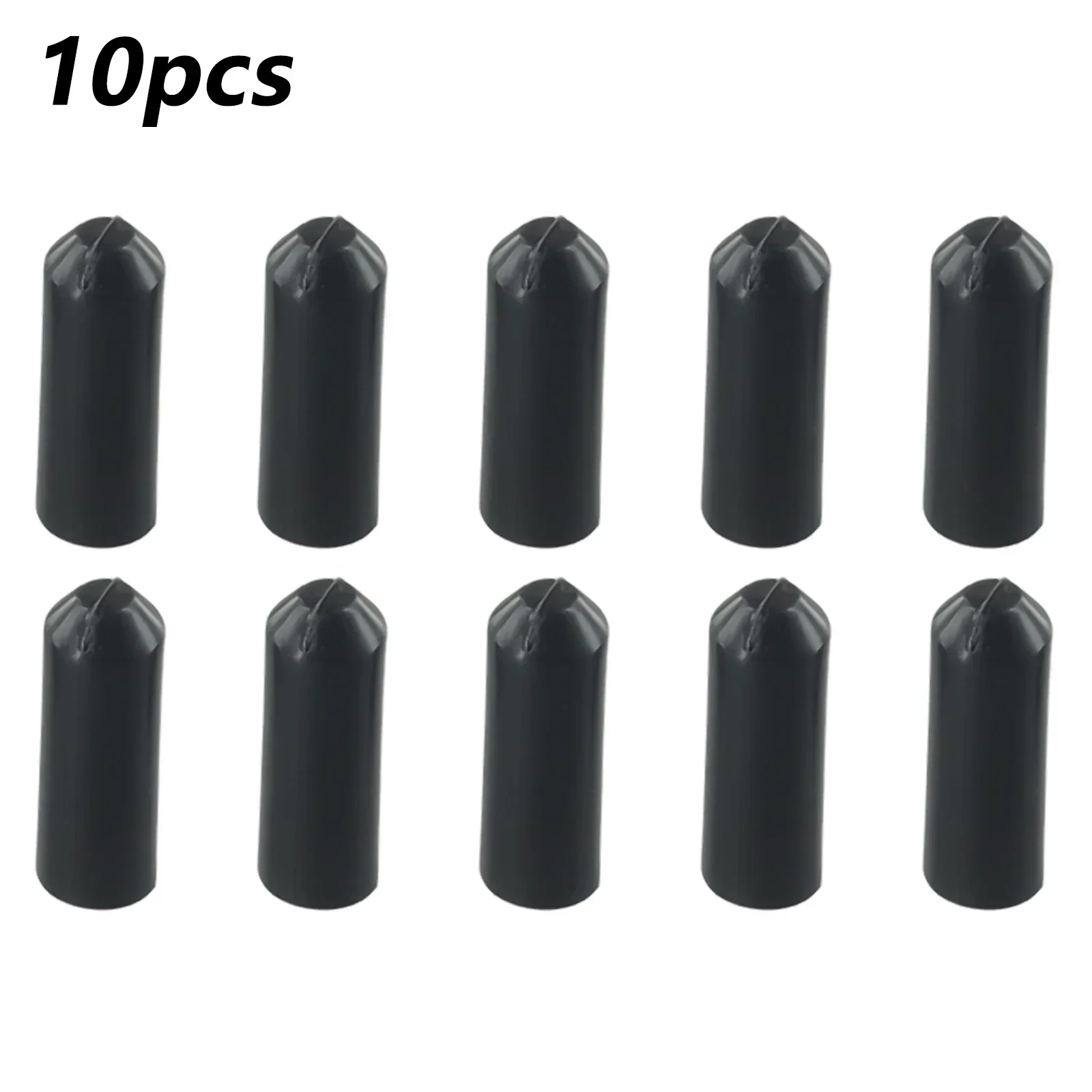 10pcs Warm Shrink End Cap Heat Shrink Cap Waterproof Protection Power Cable End Wire Protect Cover Bottom Cable Sleeve heat shrink tubing heat shrink tube