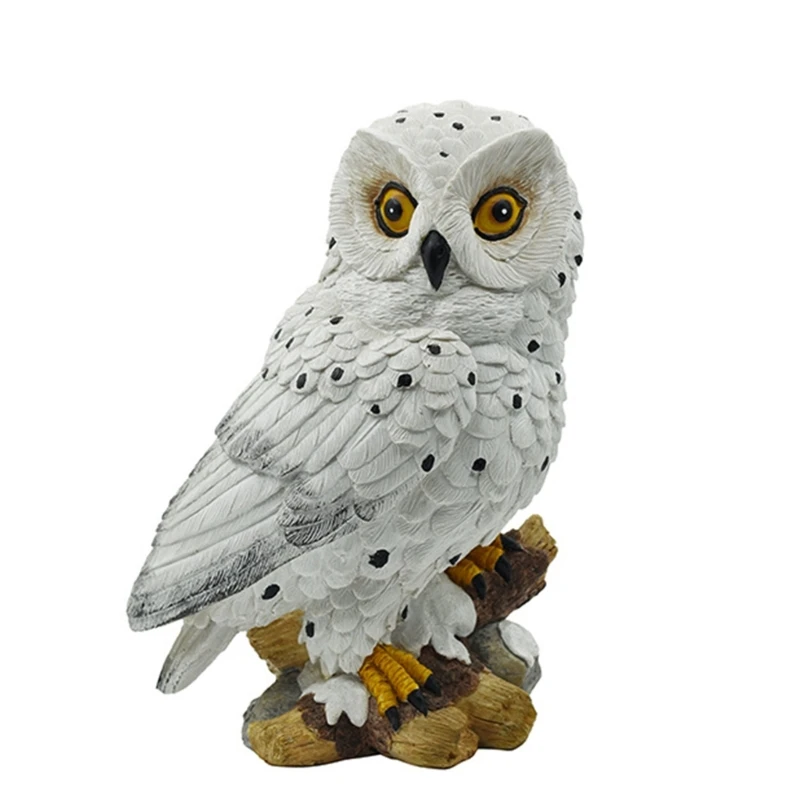 

Solar Powered LED Garden Light Owl Statues LED Decorative Light Yard Figurine Decoration Waterproof Solar Figurine Light