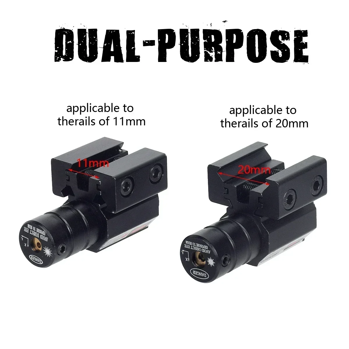 Universal 11mm 20mm Adjustable Rail Mount Red Green Dot Laser Sight Light Tactical Glock17 Airsoft Rifle Laser Pointer Light