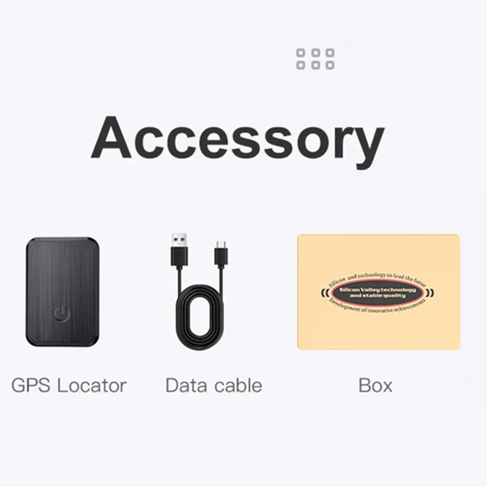 GF-08 GPS Mini Car Anti-Lost Device Locator Real Time GPS Tracer Locator For Pet Children Elderly SIM Message Positioner Tracker