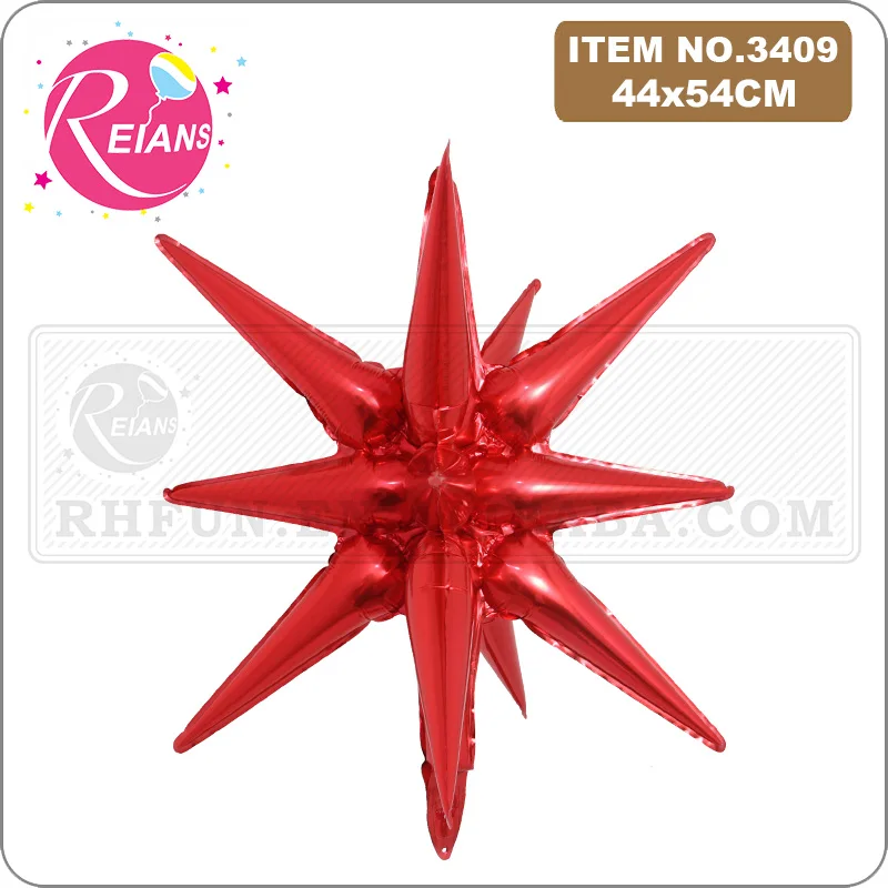 Foil Balloons 22 Inch Large Explosion Star Balloon Birthday Party Celebration Wedding Decoration Water Drop Cone Aluminum Foil Balloon Party foil balloons aluminum balloon birthday balloon set birthday balloons party balloon set birthday party decoration set