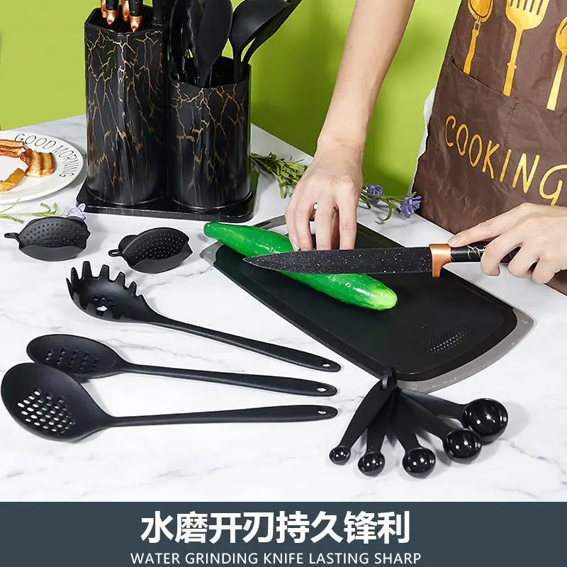 https://ae01.alicdn.com/kf/S63702d3b4114445dbc42e8dab407fbb0S/25-piece-Of-Silicone-Cookware-Set-Knife-Kitchenware-Combination-Set-Of-Silicone-Spatula-Spatula-Stainless-Steel.jpeg