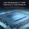 CRELANDER 16" Dual Touch Screen Laptop Intel i5i7 12th Gen 12 Cores  IPS Screen 32GB RAM M2 SSD Windows 11 Intel Laptop Computer 3