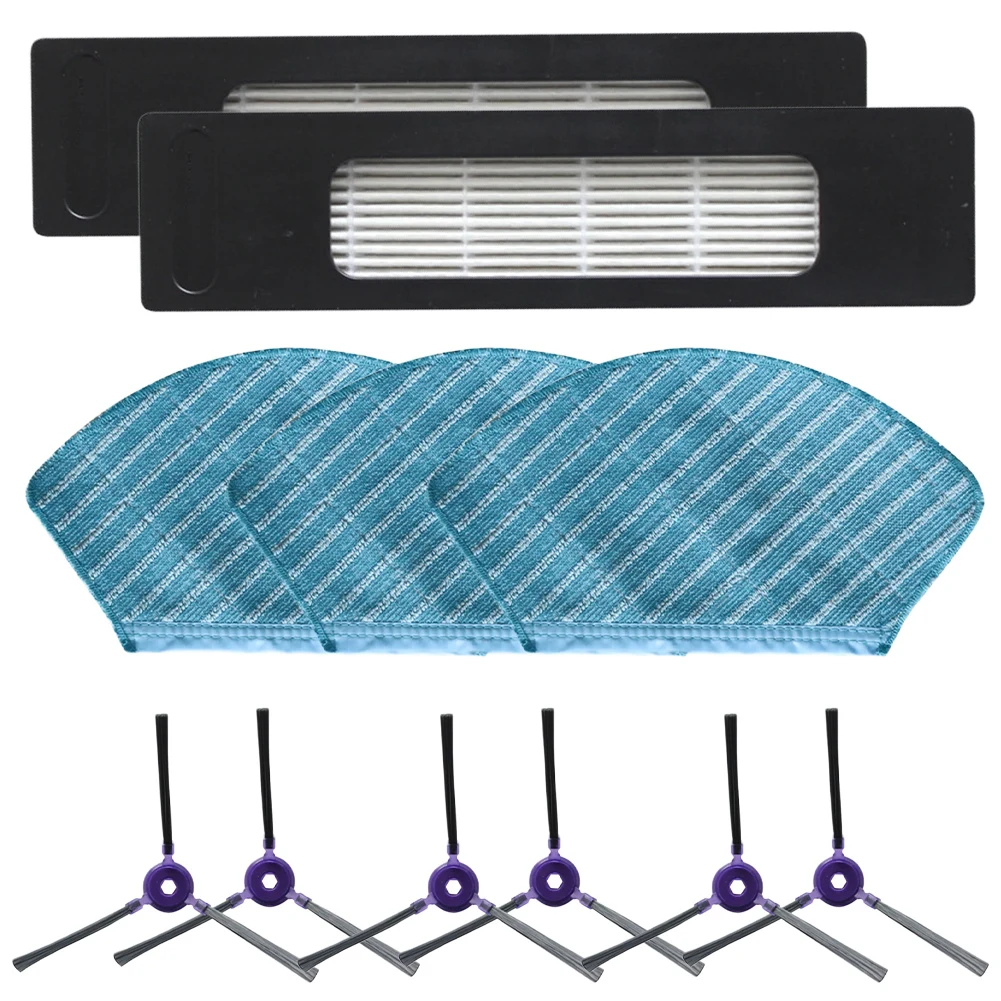 

Side Brush Filter Mop Cloths Rag Spare Part For VCRM7 Robot Vacuum Cleaner Sweeper Accessories Power Cleaning Tools