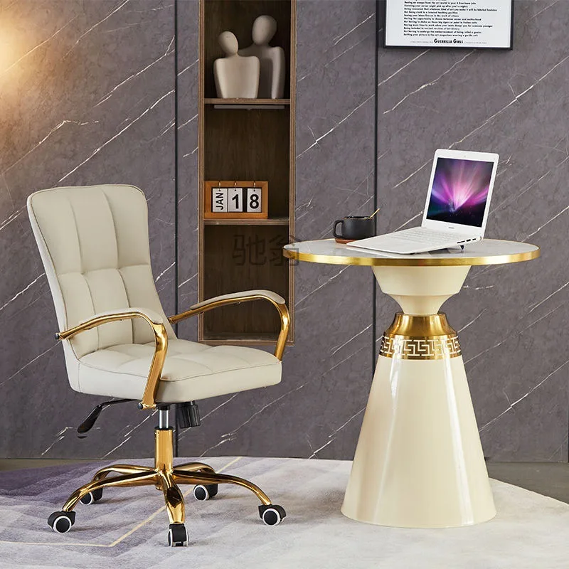 Modern Floor Office Chair Work Raise Fashion Game Home Bedroom Rotating Computer Oversized Chairs Handle Sedia Mobile Furniture professional barber chair footrest rotating pedicure stylist hairdressing chair aesthetic sedia barbiere barber equipment mq50bc