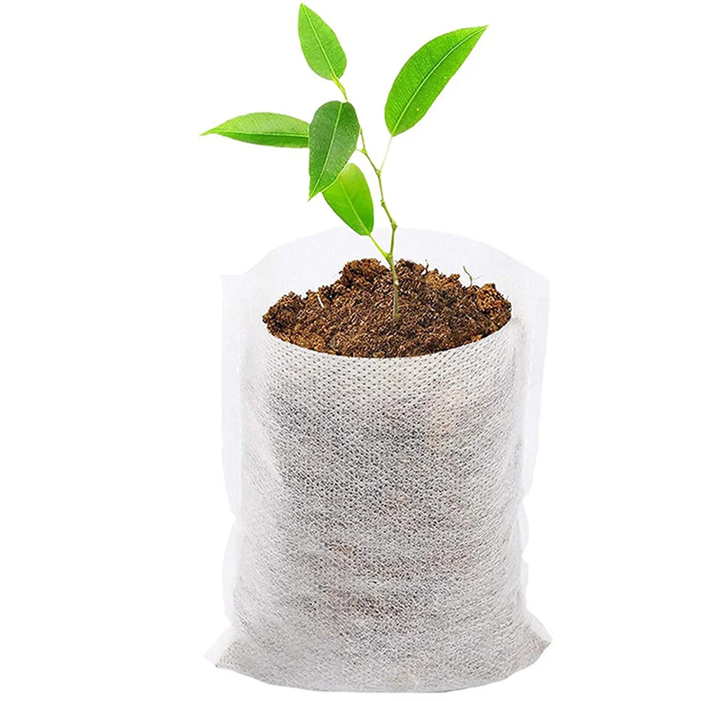 

1 Set of Plants Growing Bags Non-woven Nursery Bags Vegetable Planting Bag Garden Supplies
