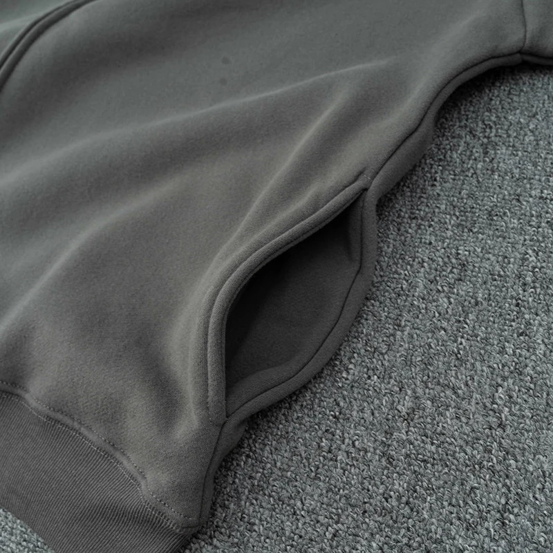 Oversize Kanye West Season 6 Hoodies Men Women High Quality Casual Pocket Zipper Solid Coat 6