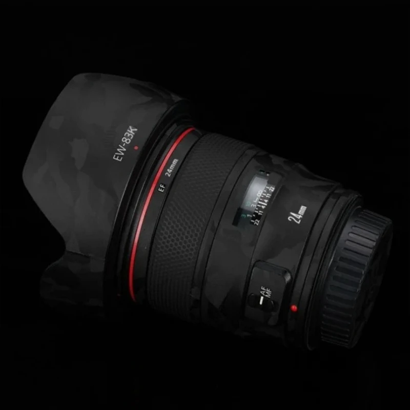 EF24 F1.4L II 렌즈 스티커 보호 필름 캐논 렌즈 EF 24mm F1.4 L II USM 용 긁힘 방지 바디 프로텍터 스킨
