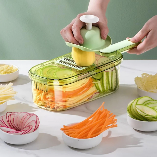 1pc Green/Blue/Pink Manually Cut Shred Grater Salad Vegetable Chopper  Carrots Potatoes For Kitchen Convenience Vegetable Tools - AliExpress