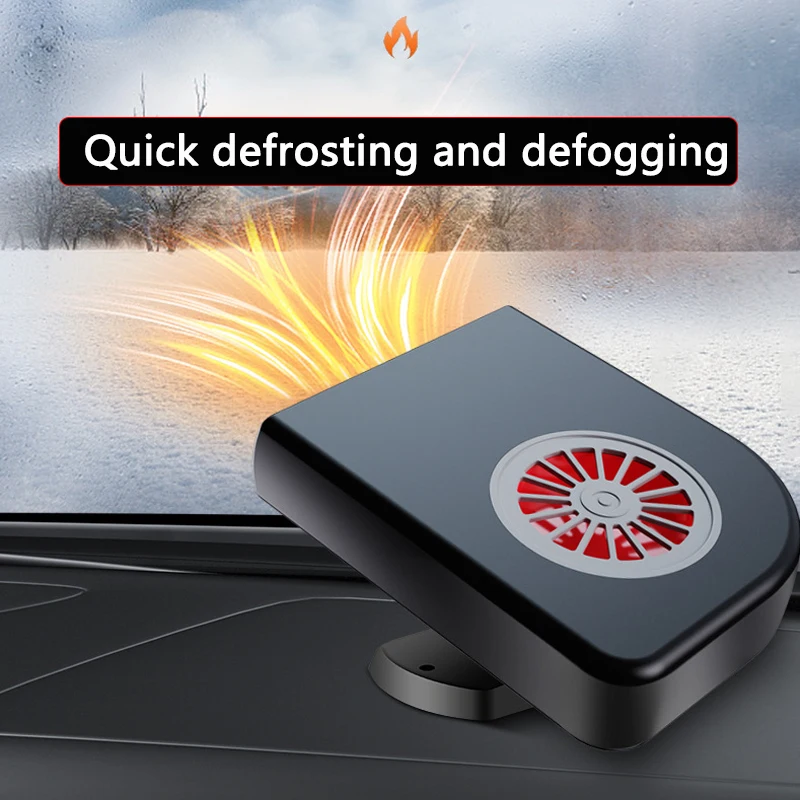 Autokütteseade Talvine kütteventilaator Kaasaskantav elektriline kuivati Esiklaasi udu eemaldaja Sulatusvahend 12V/24V Kiire soojendus_voghion.com