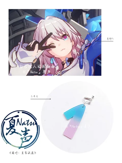 CoCos-SSS Game Honkai Star Rail March 7th Cosplay Costume Game Star Rail  Cos Six-Phased Ice March 7th Costume and Wig Halloween - AliExpress