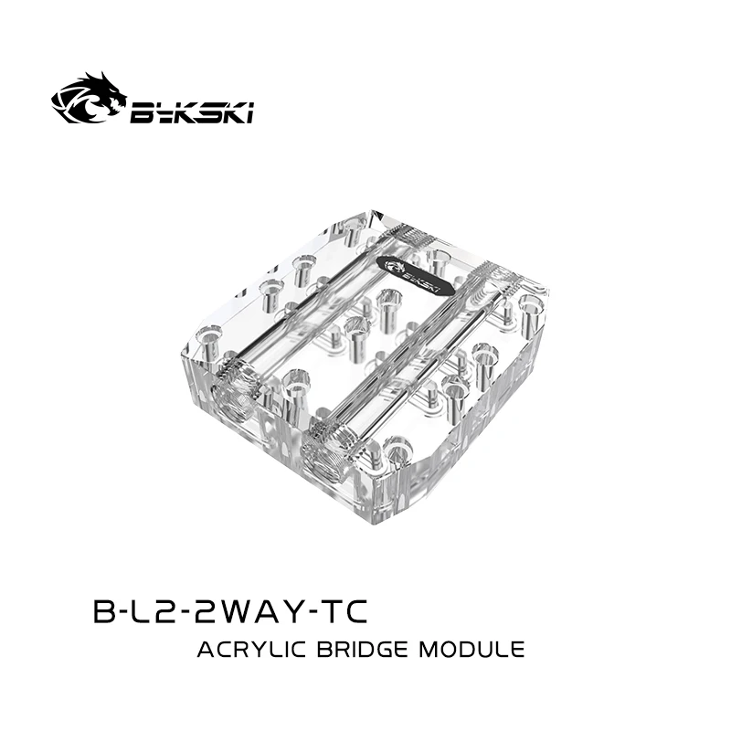 Bykski Placa Gráfica Gpu Ajuste de Conexão de Navegação Pontes Bloco de Água Quad Gpu Ponte para Gráficos B-l32way-tc - Imagem 4