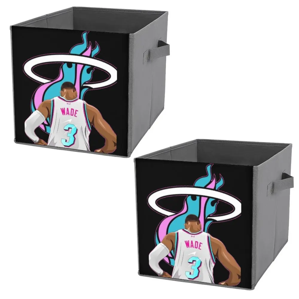 Serbatoio Di Stoccaggio Dwyaneer E Wade D-Wade Wow 2023 Basket Stars (14) Scatola Di Immagazzinaggio Pieghevole Organizer Divisione Conveniente Craft 