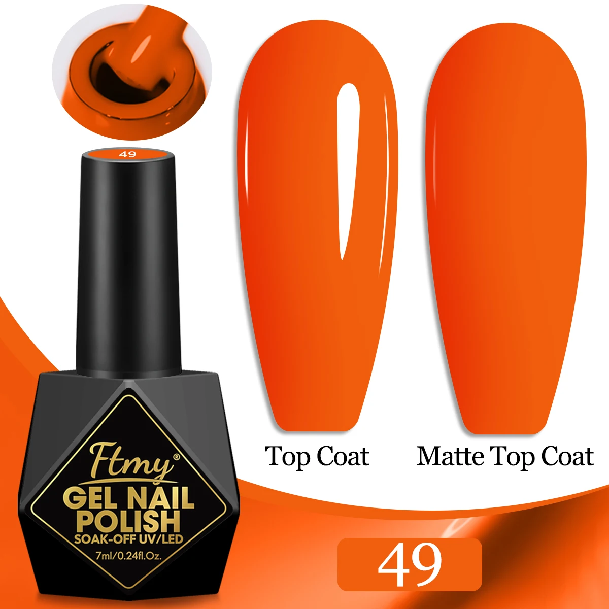 Color Gel Polish Set - Popular Series, 7ml, Vibrant Manicure Collection with Smooth Texture, UV LED Soak Off Semi-Permanent Nail Art