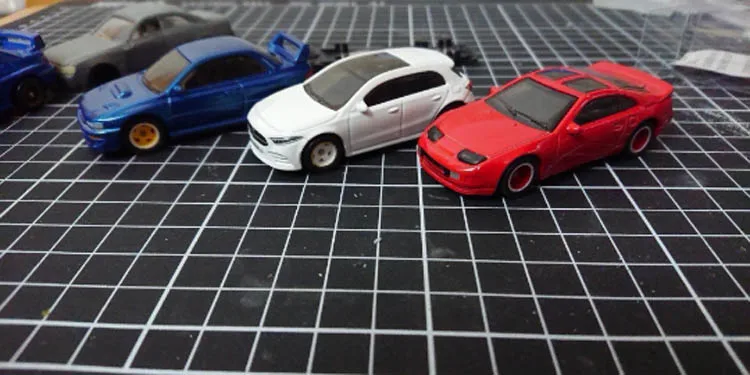 10세트 11/12/13/14/17mm 1/64 합금 자동차 휠 고무 타이어 HW/Matchbox/Domeka/Evo 1:64 자동차 모델 SUV 오프로드 트럭용 액슬 포함
