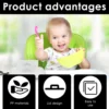 2 Pcs Wipes Dispenser Portable Baby Wipe Storage Box Case Sealing Design Lids Container Heart Shaped Lid Adult Reusable 4