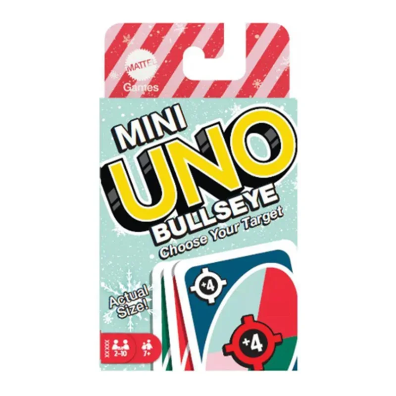Mattel Games UNO teams Miniature Card Game Friends and Family Party Travel, Camping and More Board Game Collection Great Gift 4