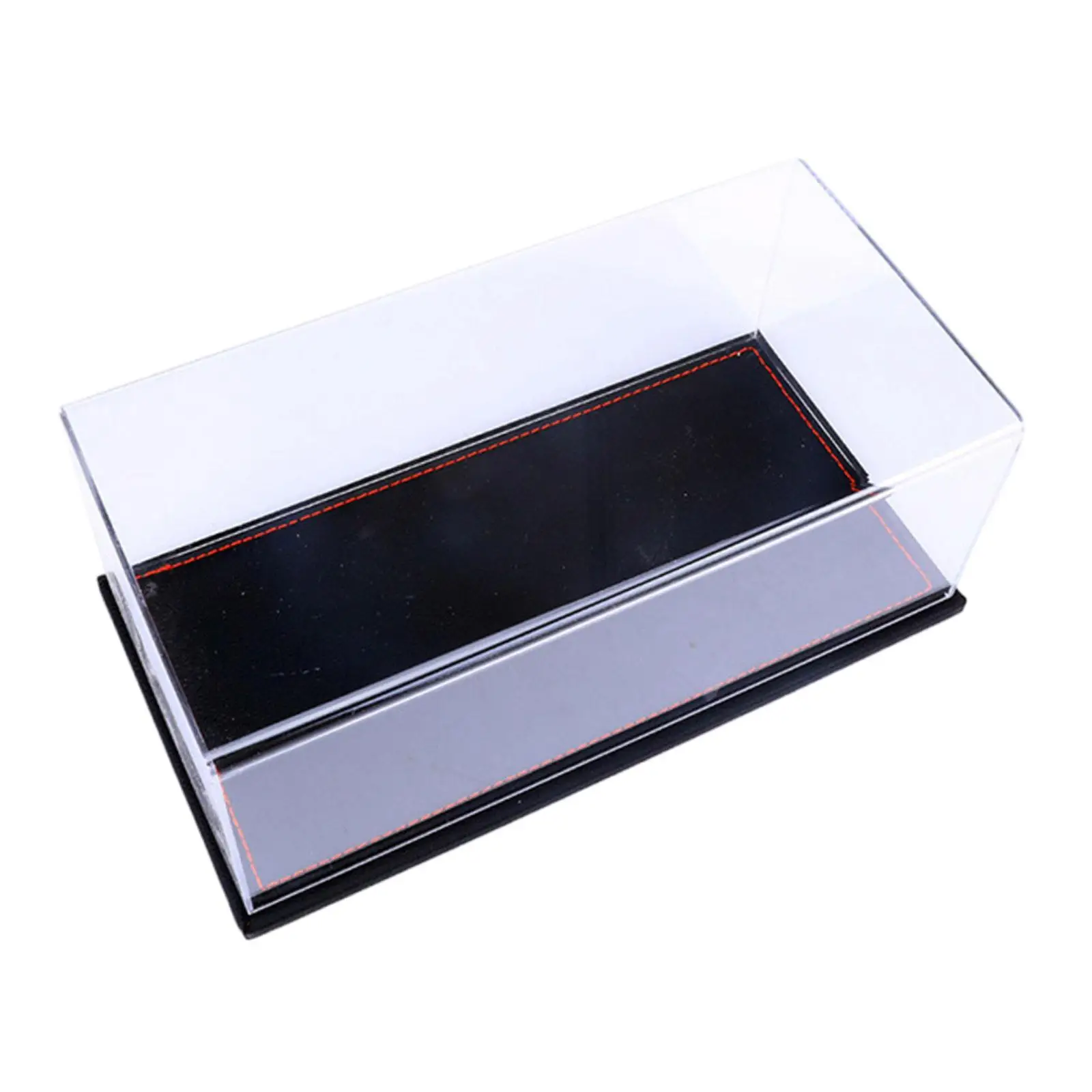 Acrylic Display Case Dustproof Showcase Storage for 1/24 Diecast Model Car Collectibles