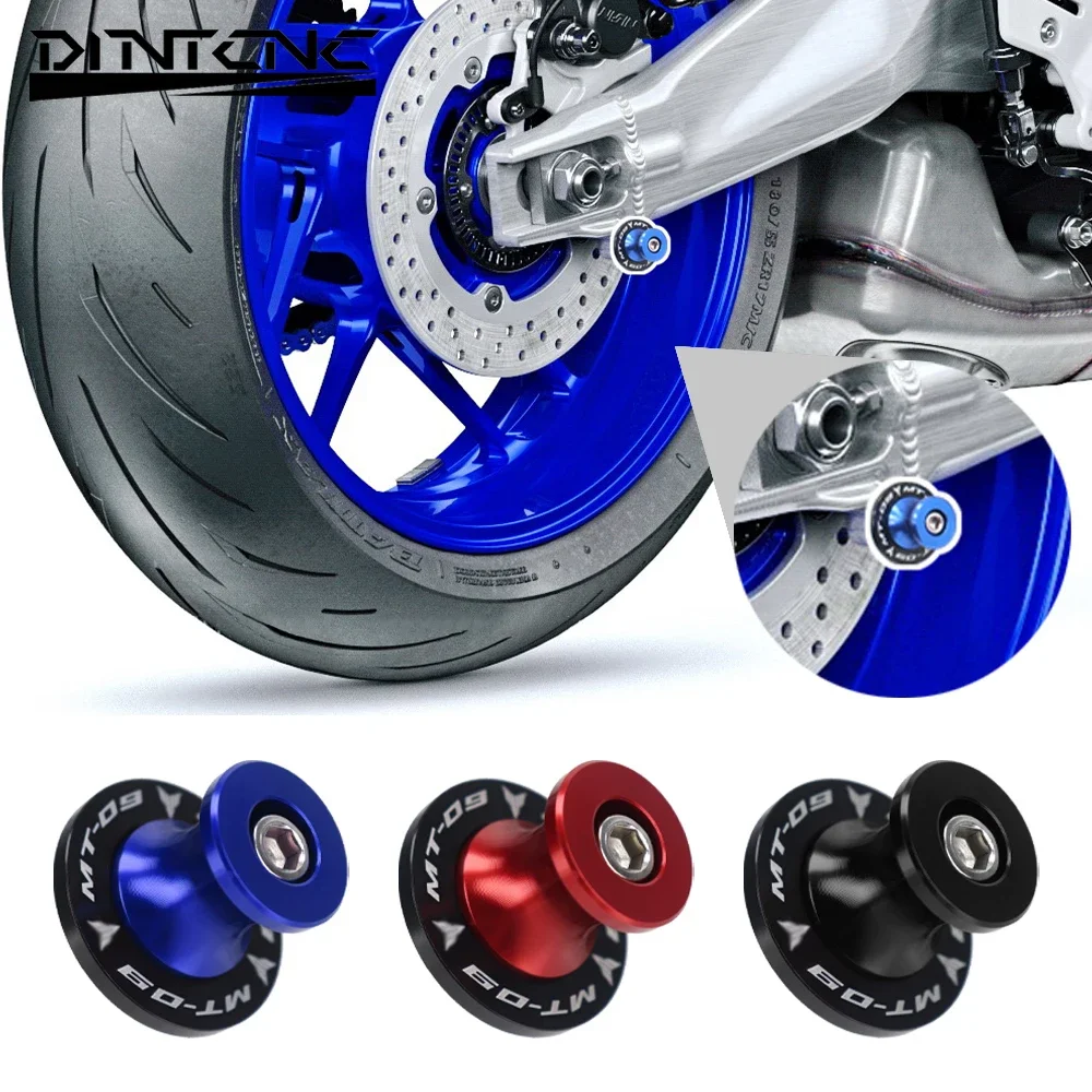 Stands Screw For YAMAHA MT FZ 09 Motorcycle Rear Wheel Rocker Swing Arm Parking Rack Swingarm Spools Slider MT09 FZ09 motorcycle stand