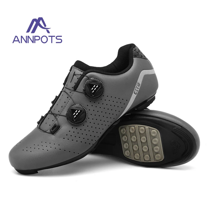 Self-locking Cycling Shoes Women Off-road Mountain Bicycle Shoe Men MTB Footwear Dirt Road Bike Shoes Flat Speed Cycling Sneaker 7