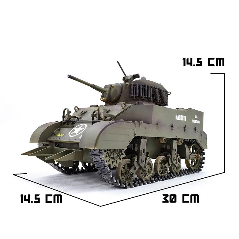 Super Kbk Customer American Stuart M5a1 Sound And Light Electric Remote Control Tank Military Model Children Toy Xmas Boy Gift 5