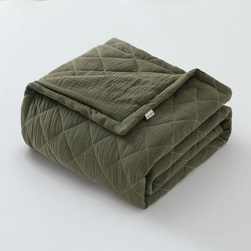 Baby Quilt Spring Cotton Soft Skin-friendly Breathable Kid Sleeping Cover Blanket Student Dormitory Quilt Cartoon Baby Bedding