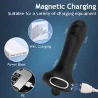 Drahtloser Vibrator für Paare, Prostata-Massage, Cockring, männliche Verzögerung der Ejakulation, Penisring, G-Punkt, Klitoris-Stimulator, Sexspielzeug für Erwachsene 4