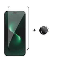 Premium Full Cover Tempered Glass Screen Protector with HD Protective Film for Nova 15 Pro (1 Glass and 1 Lens)