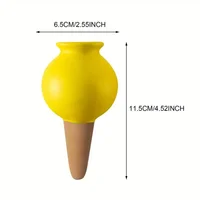 4pcs Random Ceramic Potted Dropper Device Water Seeper Self Watering Automatic Drip Irrigation System Portable Pot Culture Suppl 2