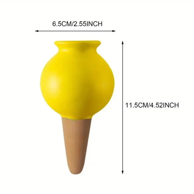 4pcs Random Ceramic Potted Dropper Device Water Seeper Self Watering Automatic Drip Irrigation System Portable Pot Culture Suppl 2