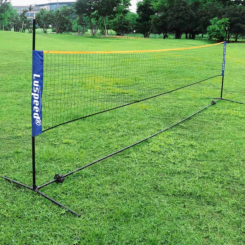 Portable Folding Badminton Net Volleyball Tennis Training Square Nets Mesh 4 Sizes